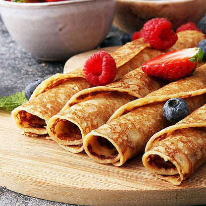 Globetrek° CrepeMaker: Hurtig Jævn Opvarmning Premium Elektrisk Crepe Maker