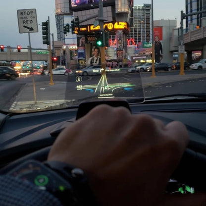 SmartDrive - Smart Safe GPS Navigation Heads Up Display Kjøreassistanse