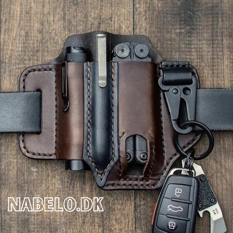 Icone™ BeltCover - Taktisk Multifunksjonelt Belteovertrekk i Oksehud