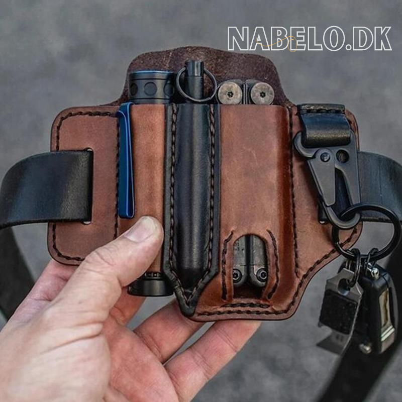 Icone™ BeltCover - Taktisk Multifunksjonelt Belteovertrekk i Oksehud