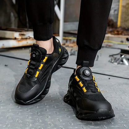 Happy™ SafetyFeet: Komfortable Sko Med Reflekterende Design Og Roterende Spenne