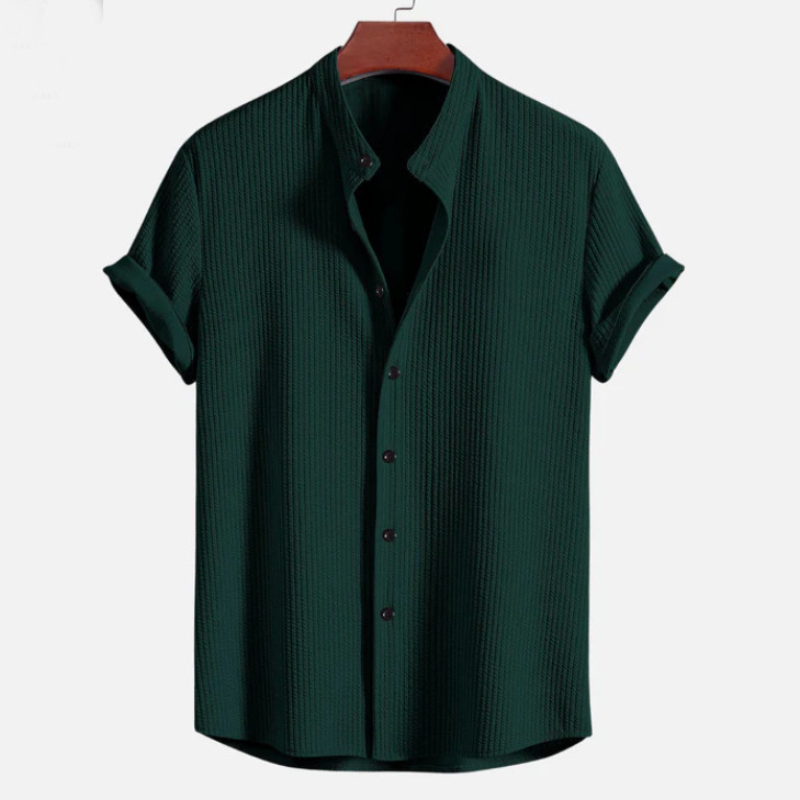 Icone™ CasualShirt: Casual Åndbar Letvægts Sommer Komfort Stil Skjorte