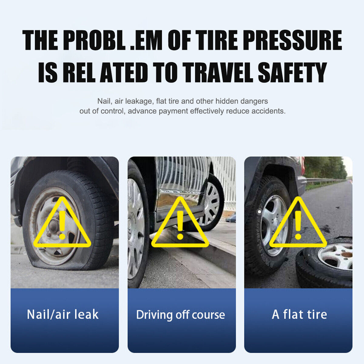 DigitalGauge - Nøjagtig Læsning Dæk Måler Digital Tryk Overvåge Værktøj