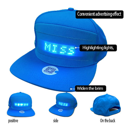 Icone™ DisplayCap: DIY LED Lys Besked Display Bluetooth Kontrol Kasket