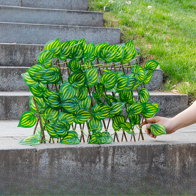 Globetrek° DecorativeFence: Nem Installation Udtrækkeligt Privatlivs Dekorativ Hegn