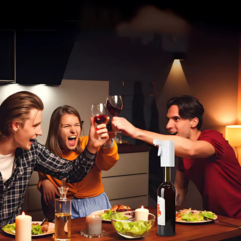 SmartDispenser: Oppladbar Smart Digital Touchscreen Drikkeautomat