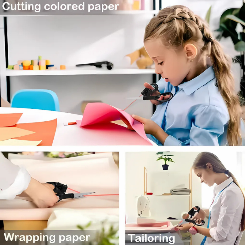 Globetrek° LaserScissors 1+1 GRATIS: Presis Skjæring Laserstyrt Multifunksjonell Saks