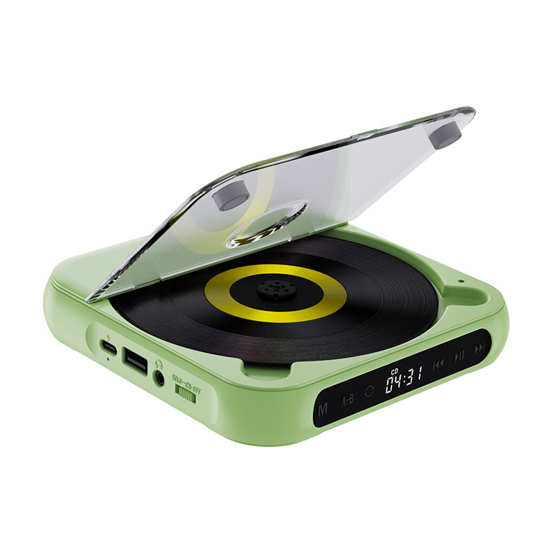 CDPlayer: Bærbar Bluetooth og Kablet CD-spiller
