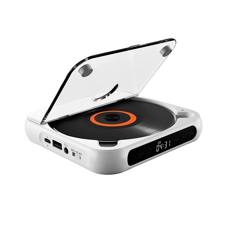 CDPlayer: Bærbar Bluetooth og Kablet CD-spiller