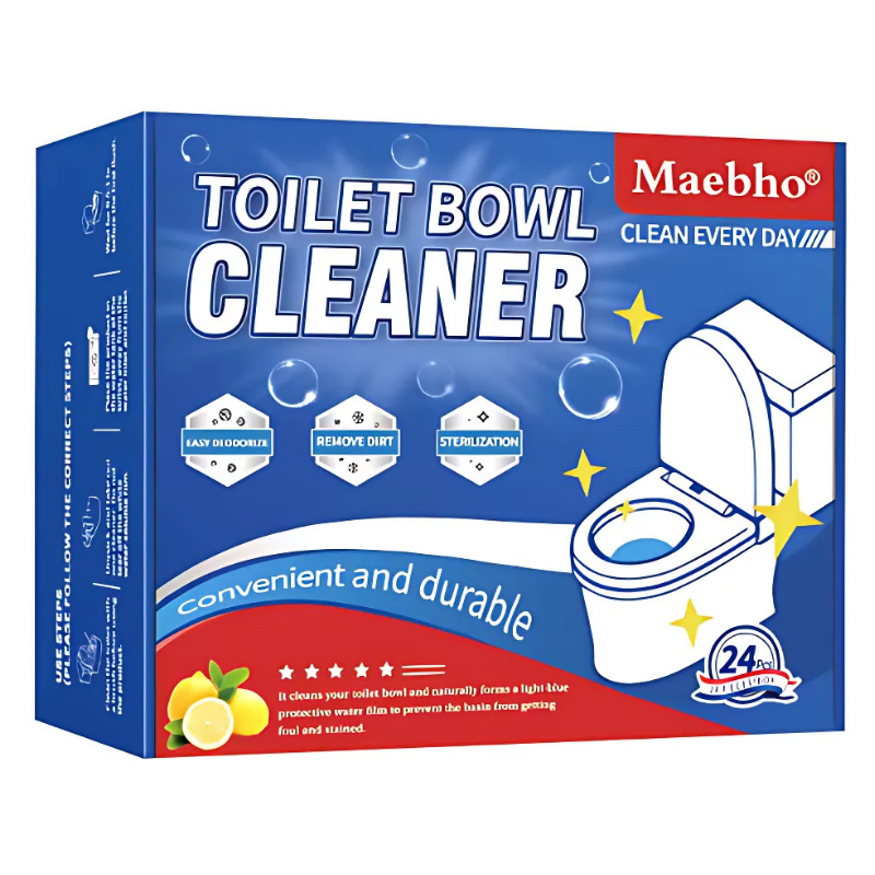 Cleaner Pro° ToiletTablets: Automatiske Drop-in Toalettrenstabletter