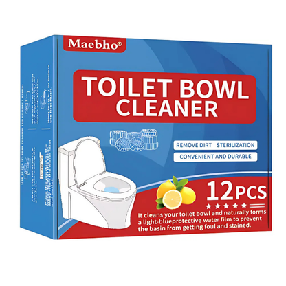 Cleaner Pro° ToiletTablets: Automatiske Drop-in Toalettrenstabletter