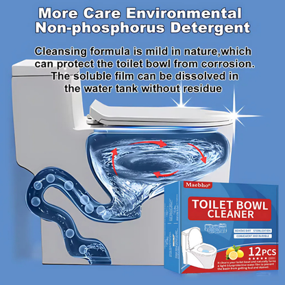 Cleaner Pro° ToiletTablets: Automatiske Drop-in Toalettrenstabletter