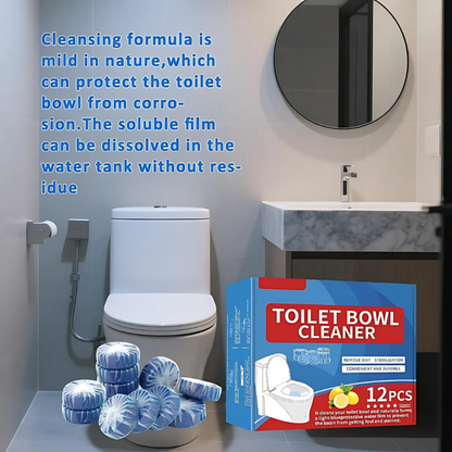 Cleaner Pro° ToiletTablets: Automatiske Drop-in Toalettrenstabletter