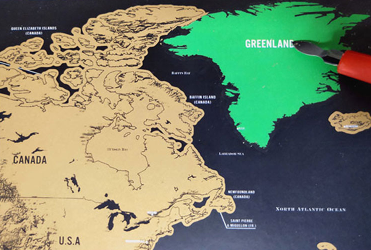 ExploreMap 1+1 GRATIS - Kradse Slukket Udforske Verden Rejse Tracker Vise Kort