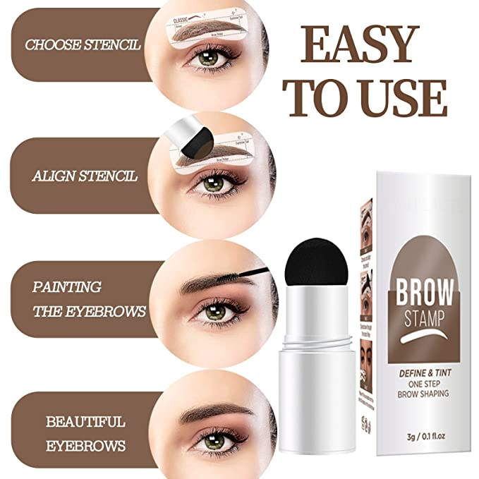 PerfectEyebrows™ 1+1 GRATIS – Hurtig Form Nem At Bruge Perfektionere Øjenbryn Stempel