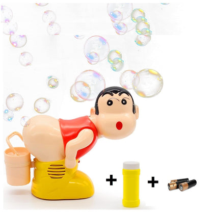 Kletshuts™ BubbleFun: Morsom Elektrisk Bobleblåser Gutte-maskinleketøy