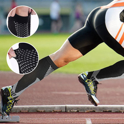 Happy™ CompressionSocks: Pustende og komfortable kompresjonsstrømper