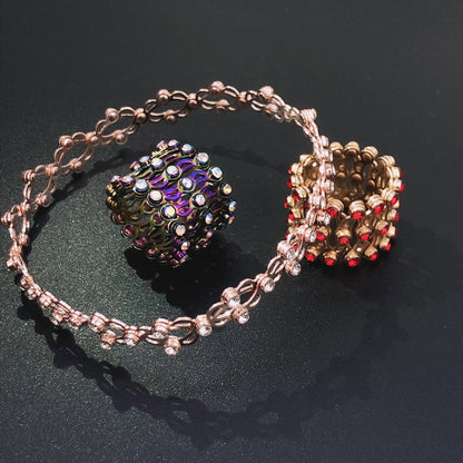 Jewelance™ FlexRing 1+1 GRATIS: Elegant Design Stilfuld Fleksibel Smykke Ring Armbånd