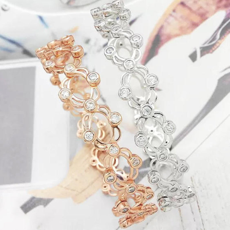 Jewelance™ FlexRing 1+1 GRATIS: Elegant Design Stilfuld Fleksibel Smykke Ring Armbånd