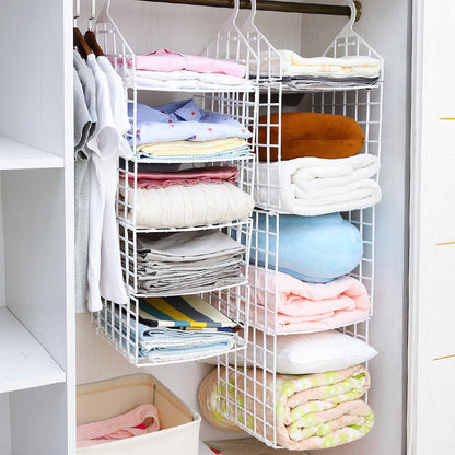 GlideHold® HangingOrganizer: Pladsbesparende Multi-Lags Vertikal Hængende OpbevaringsOrganizer