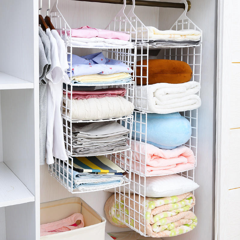 GlideHold® HangingOrganizer: Plassbesparende Flerlags Vertikal Hengende Oppbevaringsorganisator