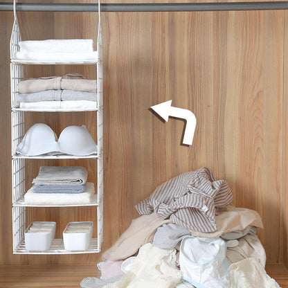 GlideHold® HangingOrganizer: Plassbesparende Flerlags Vertikal Hengende Oppbevaringsorganisator