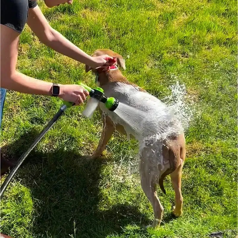 DogCatFri™ PetShower: Innebygd Sjampo-Vannslange