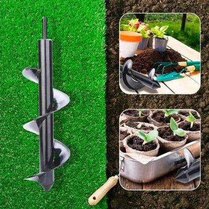 Globetrek° GardenAuger: Boretilbehør Nem Plantning Have Snegl Værktøj