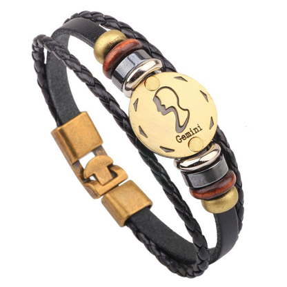 Jewelance™ ZodiacBracelet 1+1 GRATIS: Justerbart Vintage Sjarm Stjernetegn Armbånd