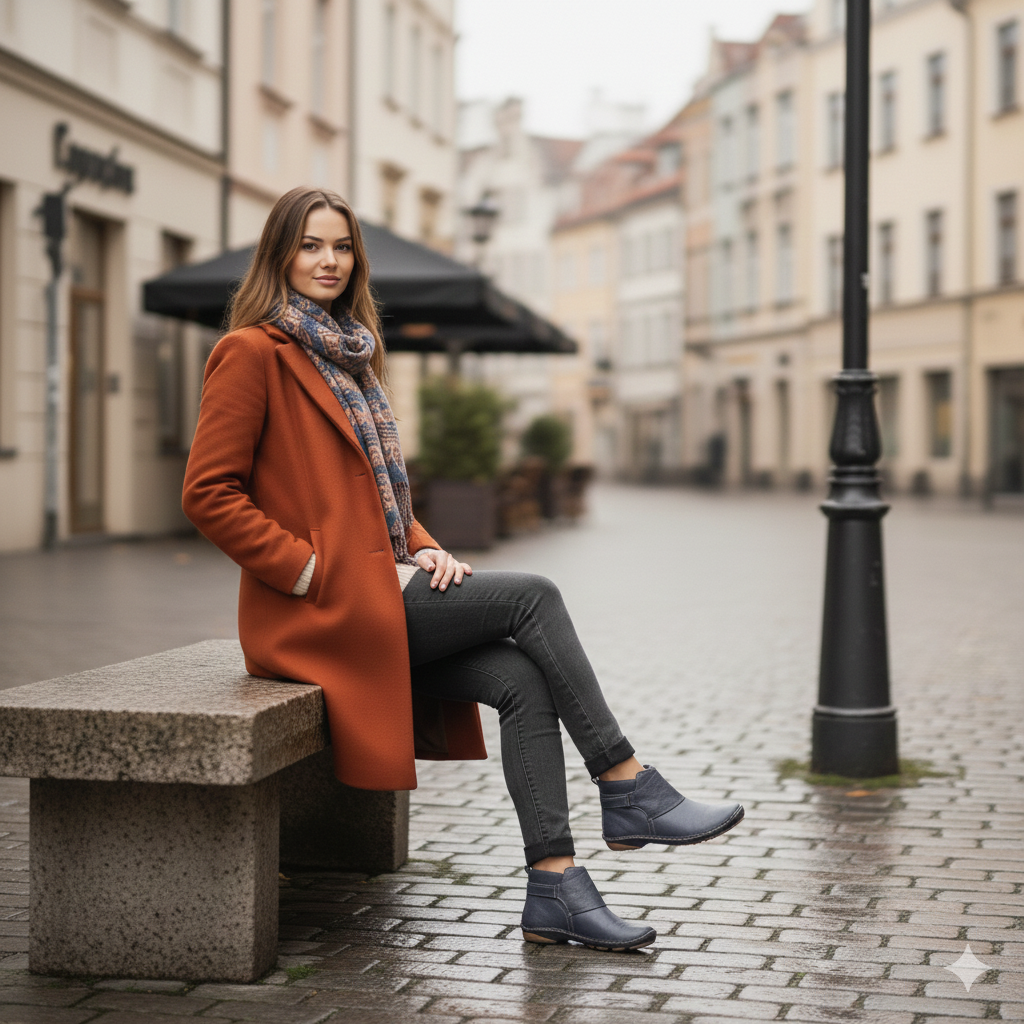 Icone™ ElegantBoots: Stilfull, Myk og Fleksibel Elegante Ankelstøvler