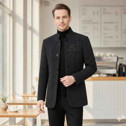 Icone™ CasualCoat: Moderne Lettvekts Allsidig Casual Frakk For Menn