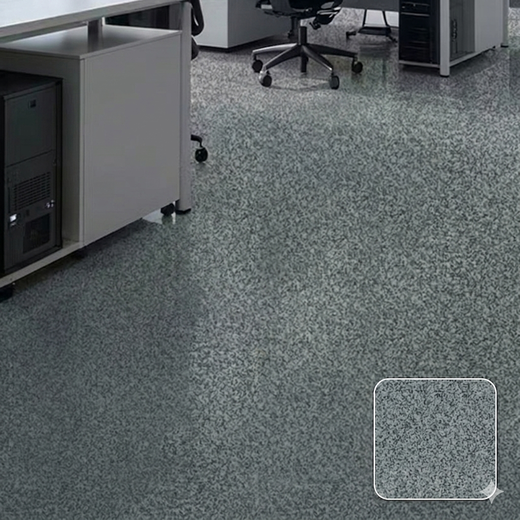 FloorCoating: Elegant Glansfuld Slutte Gulv Marmor Look Epoxy Belægning