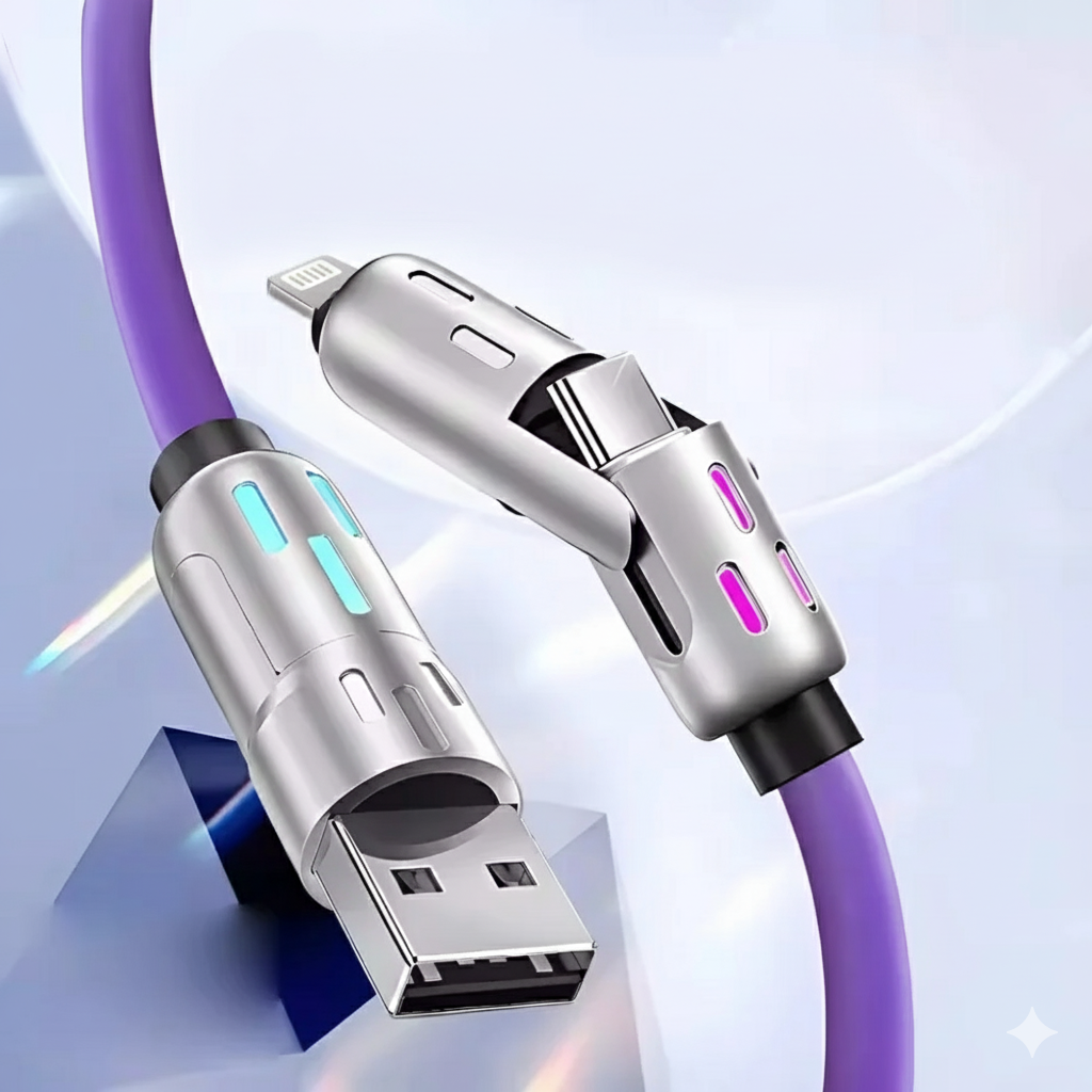 Globetrek° UniversalCable 1+1 GRATIS: Universell Smart Multiladekabel