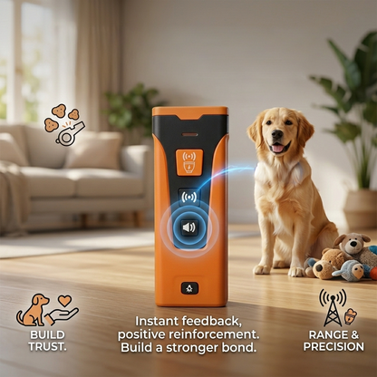 DogFri™ PetTrainer: Langtidsholdbar Ultralyd Håndholdt Kæledyr Træner Enhed