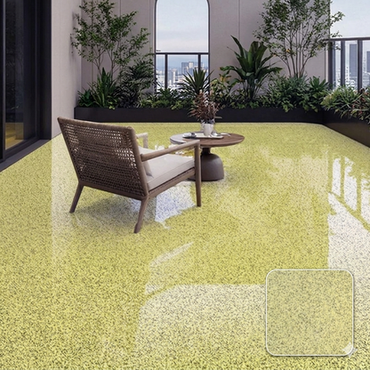 FloorCoating: Elegant Glansfuld Slutte Gulv Marmor Look Epoxy Belægning