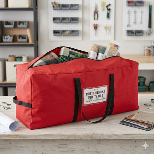 Icone™ StorageBag: Alsidig Kraftig Stor Holdbar Opbevaringstaske