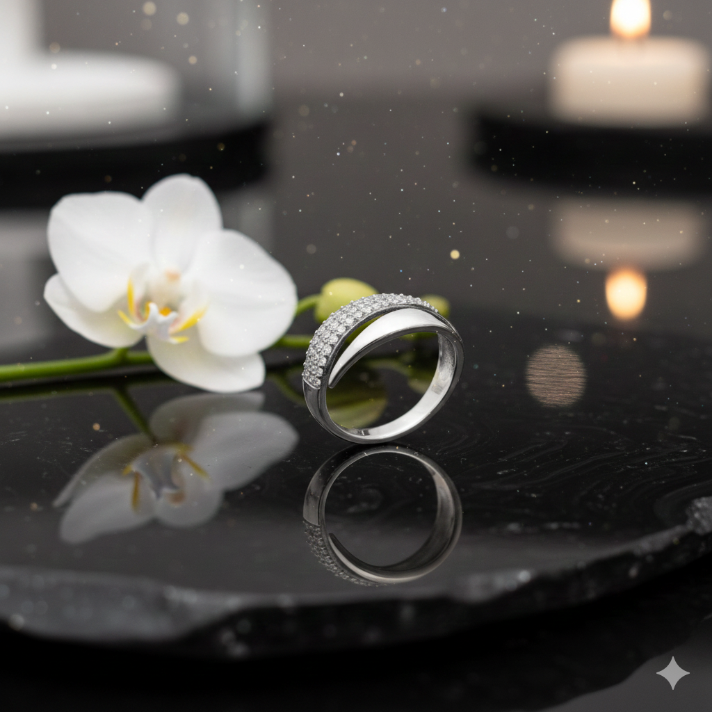 Jewelance™ AdjustableRing 1+1 GRATIS – Elegant Kvinnemote Glitrende Rhinestone Justerbar Ring