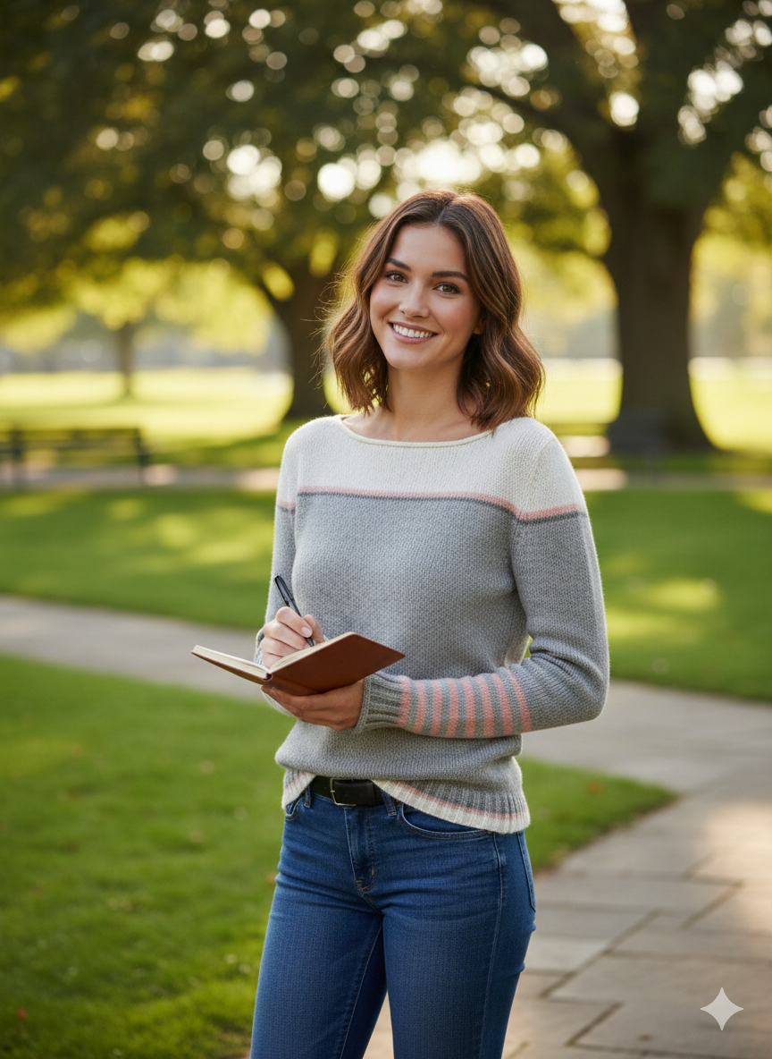 Icone™ CozyStripe - Stilfuldt Tidløst Mønster Afslappet Pasform Hyggelig Stribet Sweater