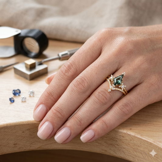 Jewelance™ ElegantRing 1+1 GRATIS: Elegant Meningsfull Naturspranget Ring