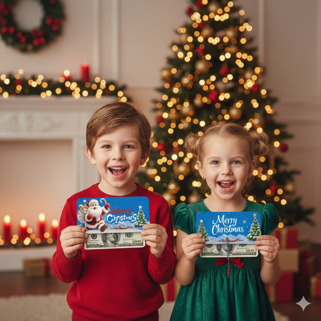 FestiveEnvelope 1+2 GRATIS: Kreativ Holdbar Festlig Konvolutt
