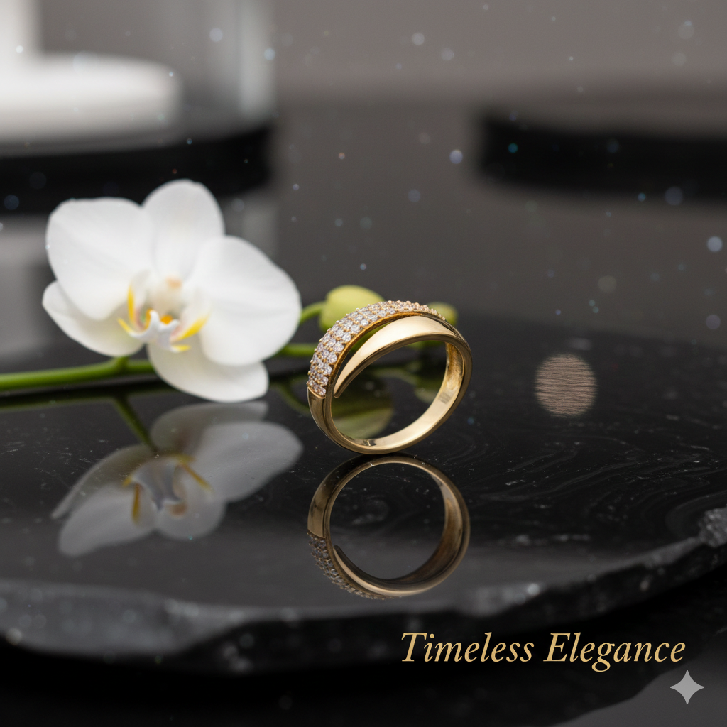 Jewelance™ AdjustableRing 1+1 GRATIS – Elegant Kvinnemote Glitrende Rhinestone Justerbar Ring