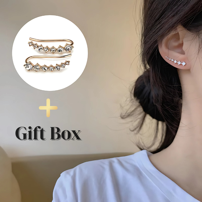 Jewelance™ ClipEarrings 1+1 GRATIS: Lange Elegante Klips Øredobber I Gaveeske