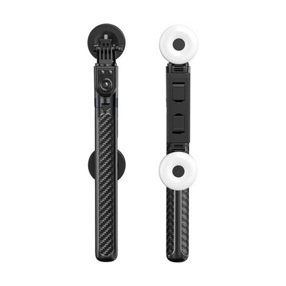 SelfieStick - Selfie Stick Med Dobbelt Lys