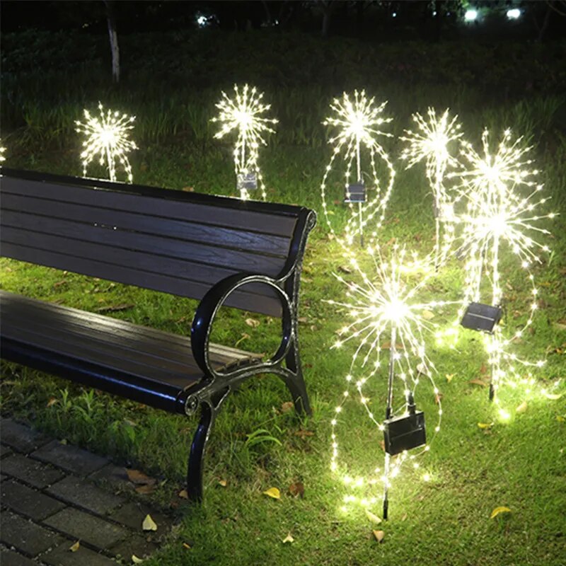 Ledsen™ Firework - Solcelle LED Utendørs Eventyrlys