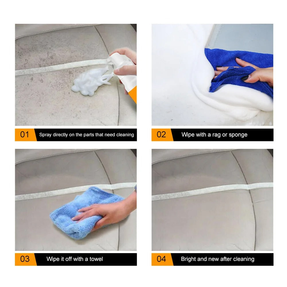 Cleaner Pro° FoamCleaner: Multifunksjonell Hjem Og Bil Rengjøring Skumspray