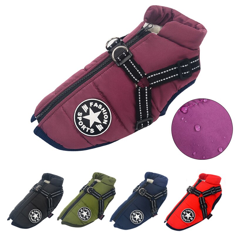 DogFri™ DogJacket: Vanntett Vinter Hundejakke