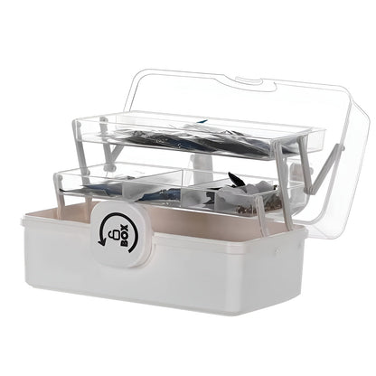 Globetrek° SmartStorage - Multifunktionel Tre-Niveaus Gennemsigtig Smart Opbevaring Organizer
