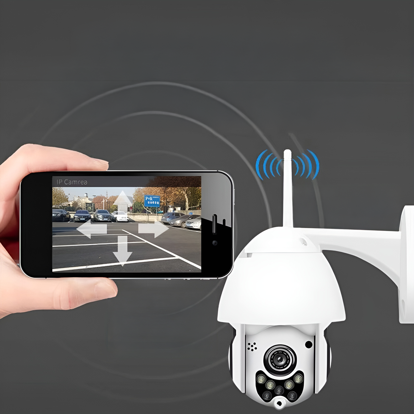Globetrek° SmartCamera: Høj Definition Universel Overvågning Smart Kamera