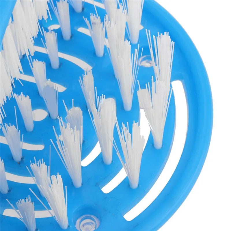 FootBrush™ 1+1 GRATIS: Eksfolierende Bade-Hjemmesko Med Fodsugningsbørste