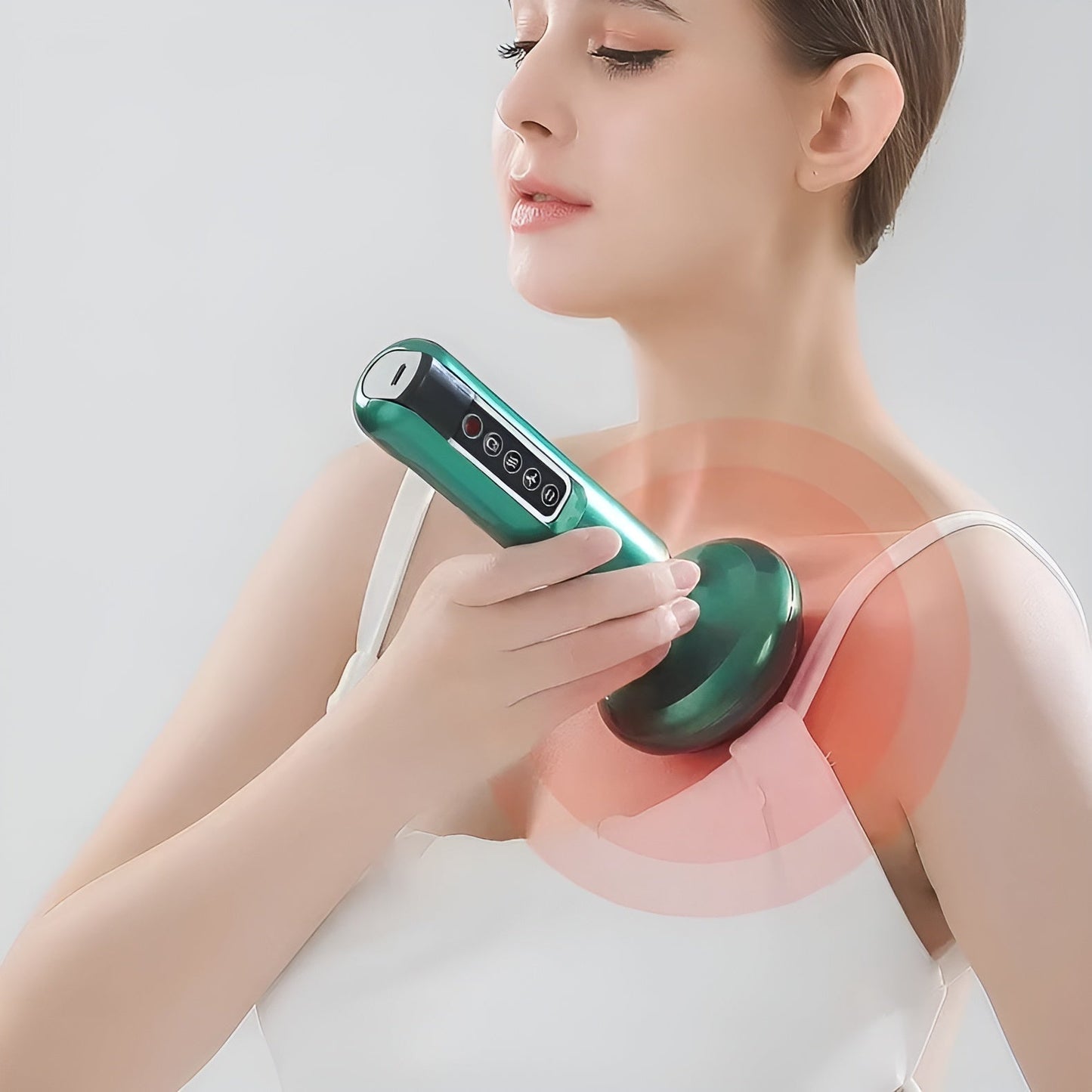 PortableMassager: Professionel Intelligent Krop Konturering Restitution Dyb Lindring Bærbar Massager